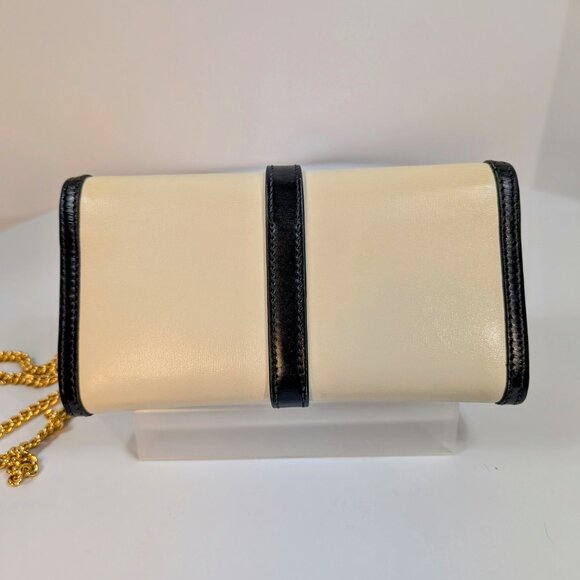 Gucci Cream Jackie 1961 Wallet on Chain with Gold Hardware - Picture 3 of 14